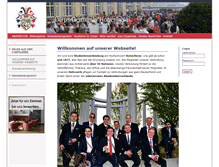 Tablet Screenshot of corpsgermania.de
